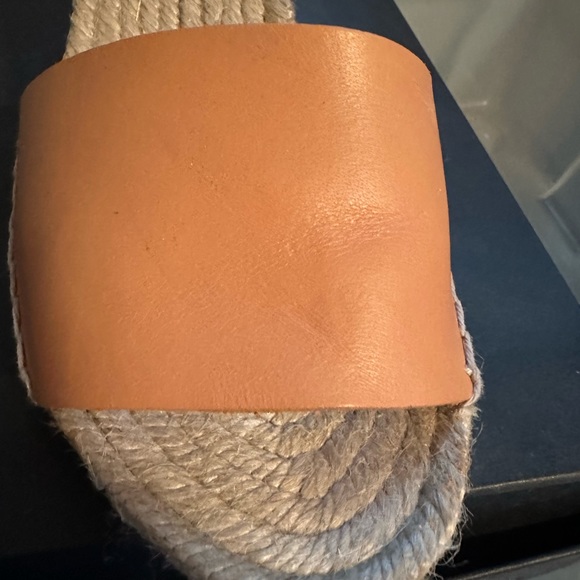 SPRING! Jcrew Corsica, espadrille, wedge, new in box, size 9, dusty cypress - Picture 5 of 8